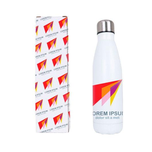 Promotional Vera 500ml Double Wall Bottles Packaging